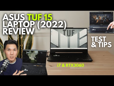 ASUS TUF Dash 15 (2022): Best Budget Gaming Laptop & PCMARK10 Test