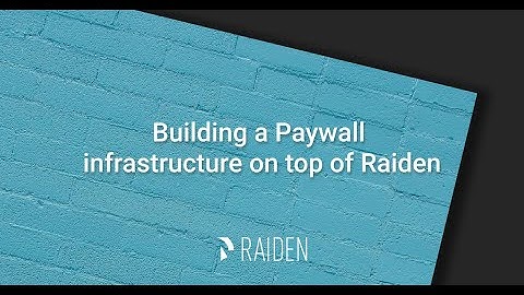 Raiden Paywall