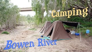 Camping Bowen River Queensland