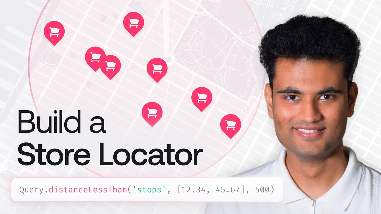 Build a store locator using Spatial Columns in Appwrite Database - YouTube