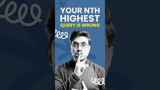 Nth Highest Salary Query That Actually Performs