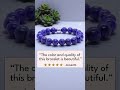 Thank you for your perfect five star reviews of our Lonnie lapis lazuli bracelet. #boybeads
