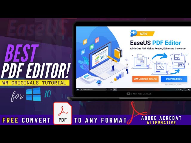 Top 9 Editores de PDF Grátis para Windows (Guia 2023) - EaseUS