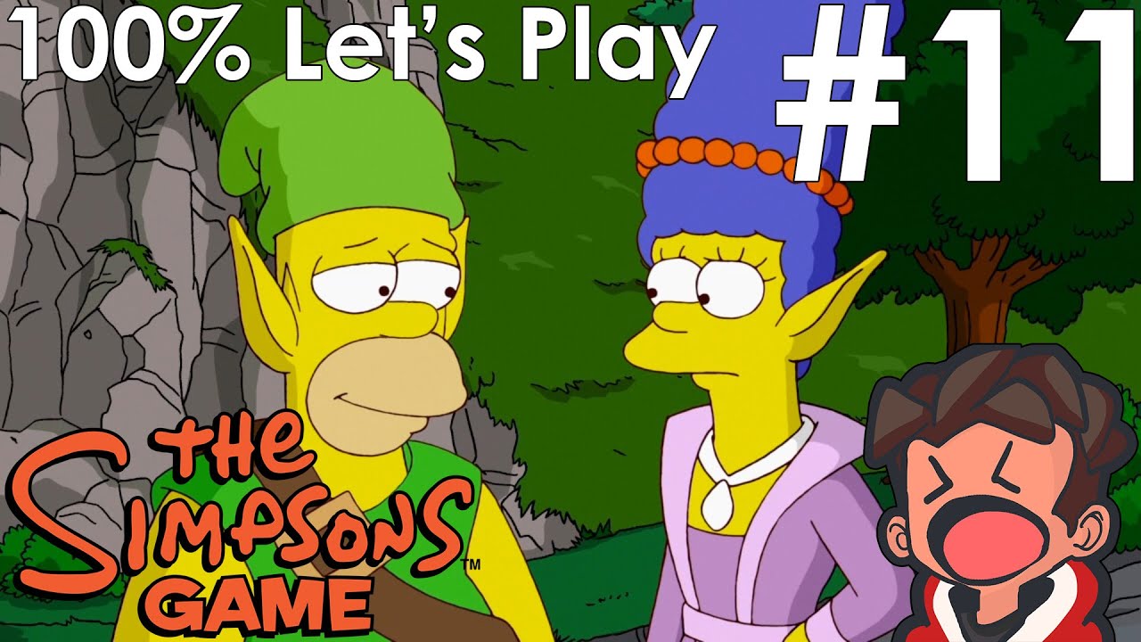 NEVERQUEST | The Simpsons Game [Ep. 11] - YouTube