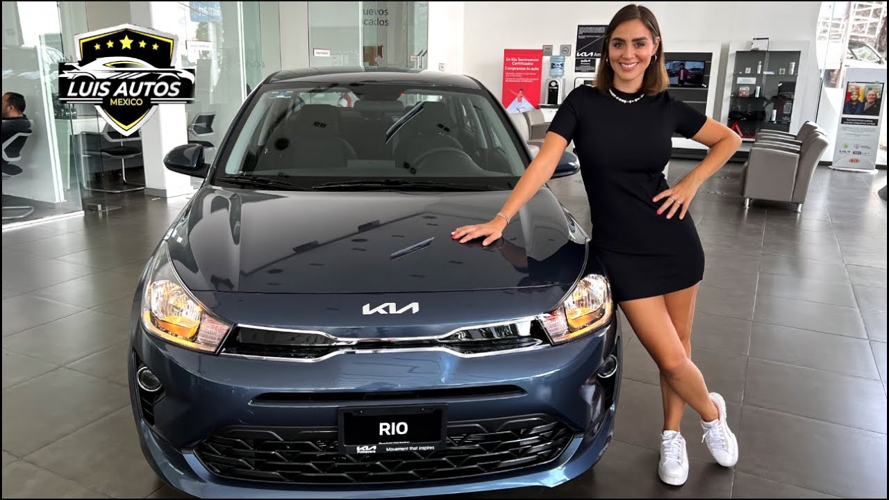 Kia Rio Sedán 2023 una versión después de la básica