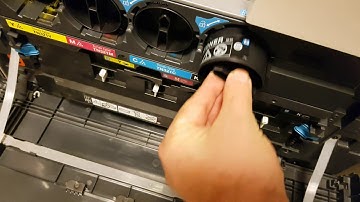 How to change toner cartridge in Bizhub C224e Konica Minolta