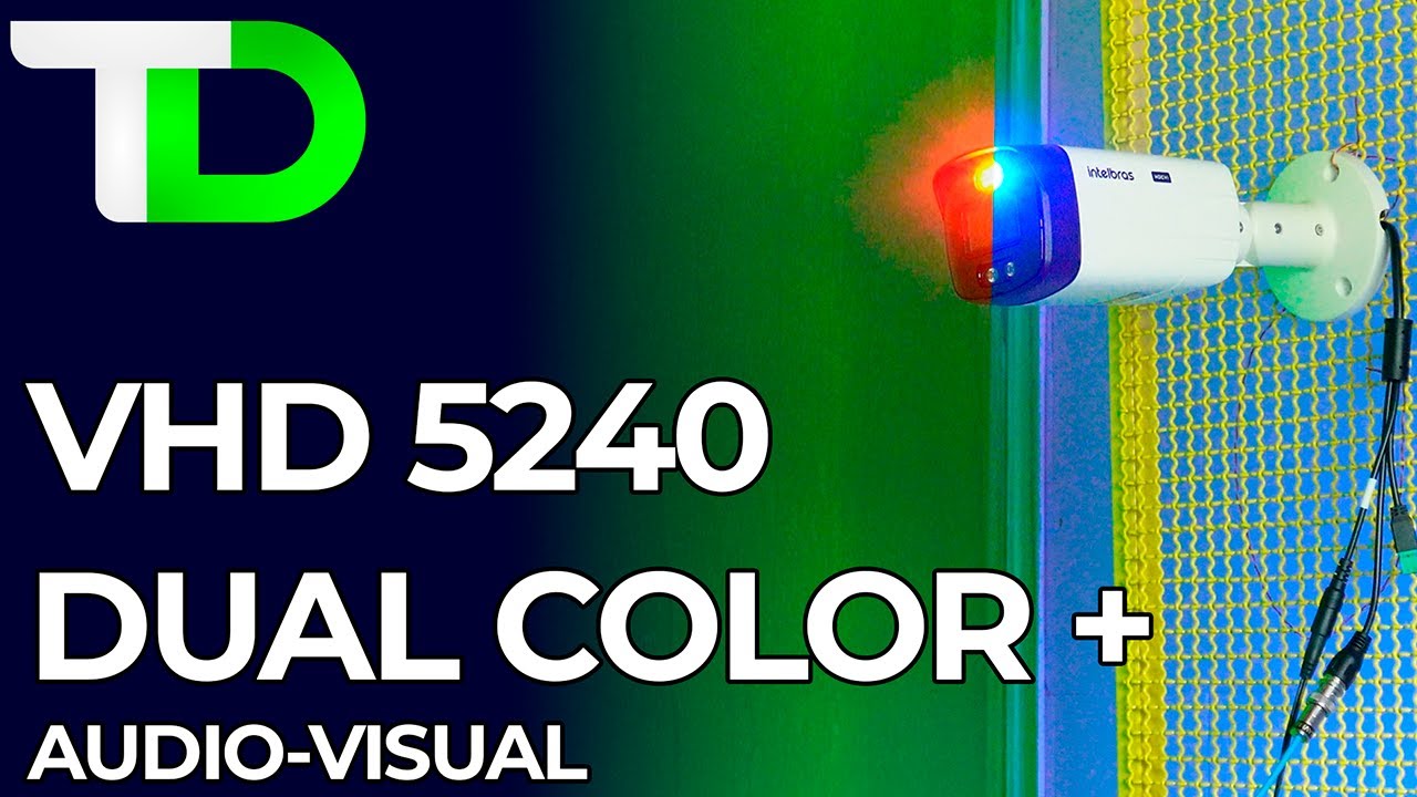 Review VHD 5240 Dual Color + Intelbras - YouTube