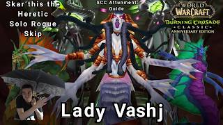 Skar'this the Heretic | Rogue Solo Guide | SCC Attunement | Slave Pens Heroic | WoW TBC Anniversary