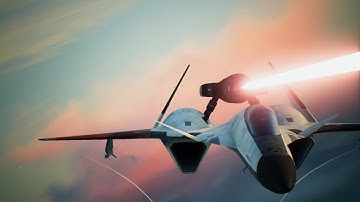 Ace Combat 7 DLC: Pixy vs Sol 1 (ADFX-02 vs X-02S)