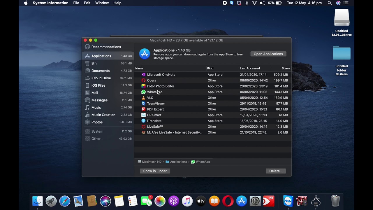 How To Delete Application On Mac Laptop YouTube