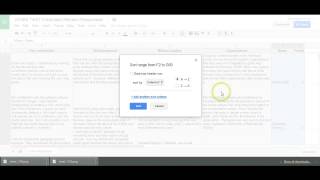 Sort Range in Google Spreadsheet