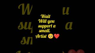 please wait 🥺I am a small Artist ❤️#shorts #youtubeshorts #painting