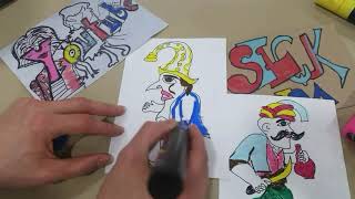 Hacivat Karagöz Çizimi Bebe Ruhi