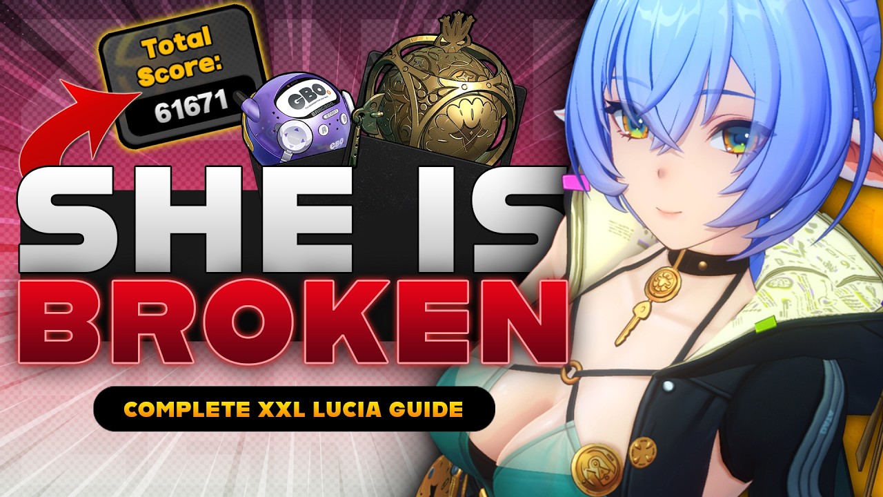 She's BUSTED! COMPLETE In-Depth XXL Lucia Guide | Best Weapons, Teams and Disk Drives | ZZZ 2.3
