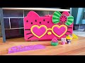 Unboxing Hello Kitty and Friends Minis | Beach Pencil Case Playset | Sanrio Collection