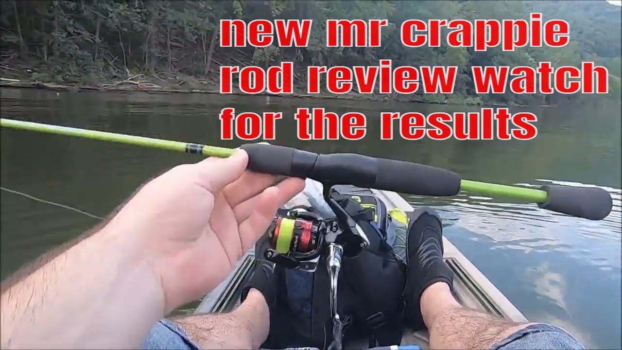 Review and testing the new mr crappie thunder rod is it any good