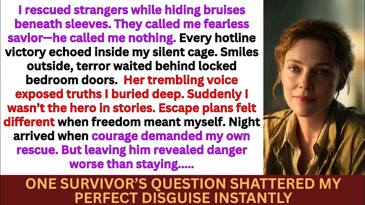 I Helped Women Escape Abusive Homes — While Quietly Pretending My Own Marriage Wasn’t Killing Me