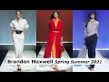 Брэндон Максвелл коллекция весна лето  2021 / Brandon Maxwell fashion show spring summer 2021