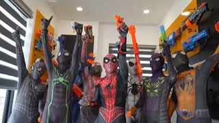 Bros 8 Spider - Man Battle Nerf Gun Torescue Spider - Girl (Investigate Actionmovie 2026)