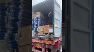 A batch of 25 tons, 68 cubic meters of Metal Racking Storage from Tebon was sent to Sri Lanka