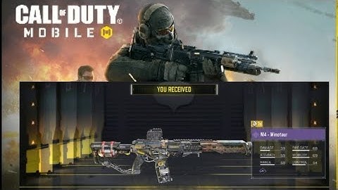 CODMOBILE: New CODE!!M4-Minotaur