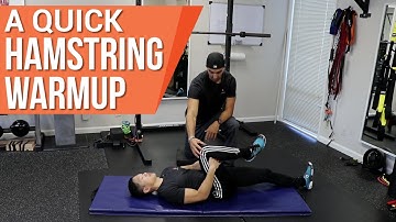 A quick hamstring warmup