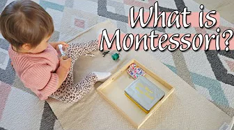 THIS IS MONTESSORI! Montessori Method At Home & Montessori Education Explained! What is Montessori?