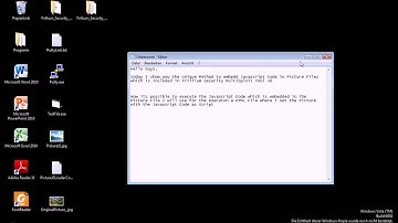 Trillium Security MultiSploit Tool v6 - Javascript in Picture Exploit