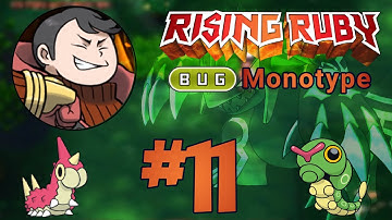 Pokemon Rising Ruby BUG Monotype #11 MAGMA TROUBLES
