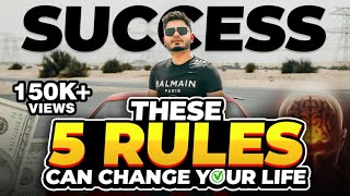 5 RULES THAT CAN CHANGE YOUR LIFE! || Anish Singh Thakur || Booming Bulls