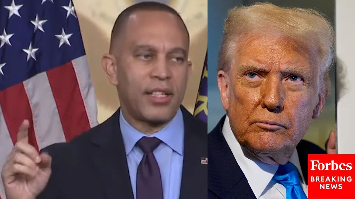 'The Unmitigated Gaul...': Jeffries Torches Trump For Rating The U.S. Economy As An 'A+++++'
