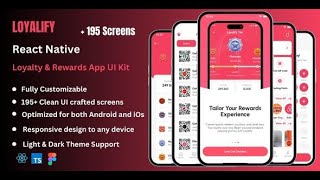 Loyalify - Loyalty React Native App Ui Kit
