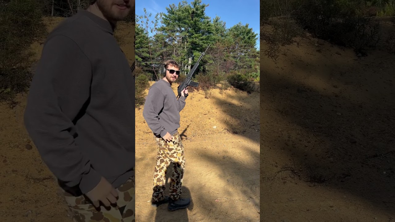 Ruining an Unfired Robinson M96 / Stoner 63