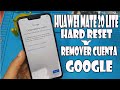 Hard Reset y Remover Cuenta GOOGLE a tu Huawei Mate 20 Lite