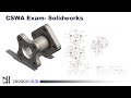 CSWA Examination - Advance part Design -001 |Design Hub|