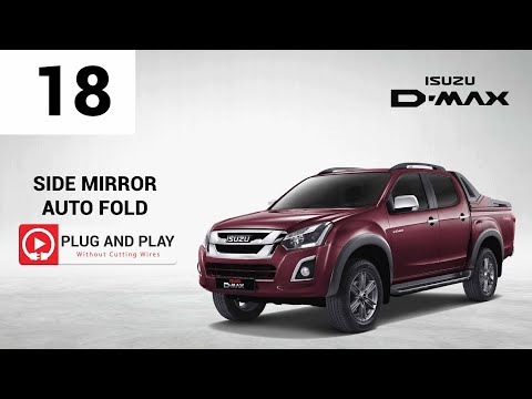 Isuzu D-Max_Side Mirror Auto Fold_Plug & Play + How To Install