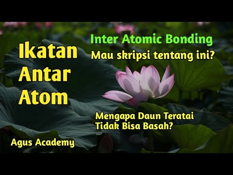 Struktur dan Ikatan Antar Atom Pada Material | Agus Academy