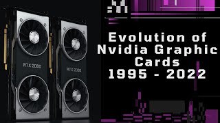 Evolution of Nvidia Graphic Cards (1995 - 2022) by SIRE 104 views 1 year ago 13 minutes, 21 seconds