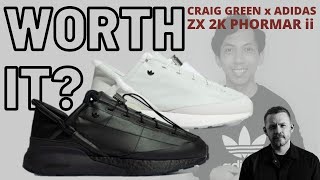 ARE THEY WORTH IT? | Craig Green x Adidas ZX 2k Phormar II Review | Martin  Says - YouTube