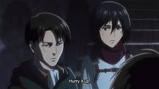 Attack On An Levi Kicks The Bat Door