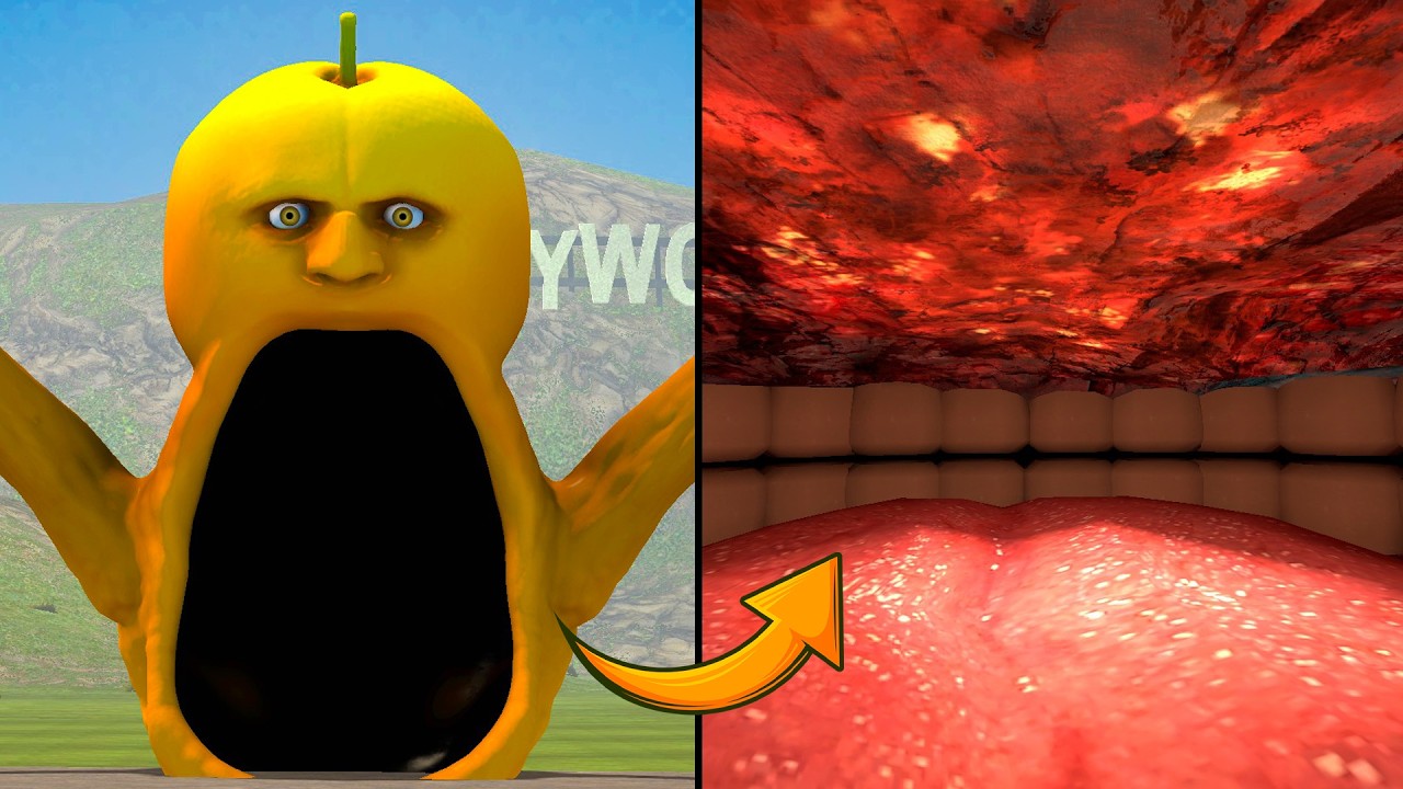 WHAT'S INSIDE THE UDINDINDUN SEA EATER BRAINROT MONSTER! (Garry's Mod)