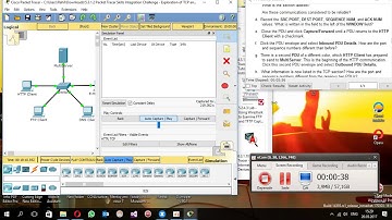 5.3.1.2 Packet Tracer Skills Integration Challenge - Exploration of TCP and UDP