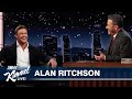 Alan ritchson on fighting people on reacher writing a letter to tom cruise  being on american idol