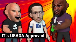 Jon Jones Training Mark Zuckerberg