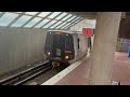 Wmata Metrorail Orange Line, 7000 Series Kawasaki Ride, #7480, Vienna to Federal Center SW