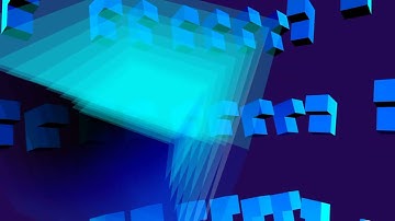 Blue cube | Background animation | No Copyright