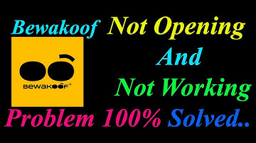 How to Fix Bewakoof App  Not Opening  / Loading / Not Working Problem in Android Phone