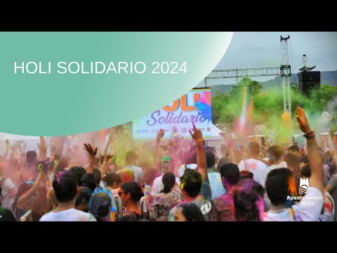 ver video: Holi solidario en Adeje 2024