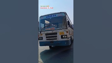 GSRTC ❤️ Ahmedabad To Dhanera 🍁 Deluxe Express Bus😍😍