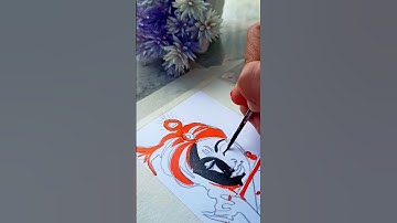 lord Krishna ❤️ painting 🎨 ideas 💡 krishna always bless us 🙏 #shorts #art #krishna @pen.pencils